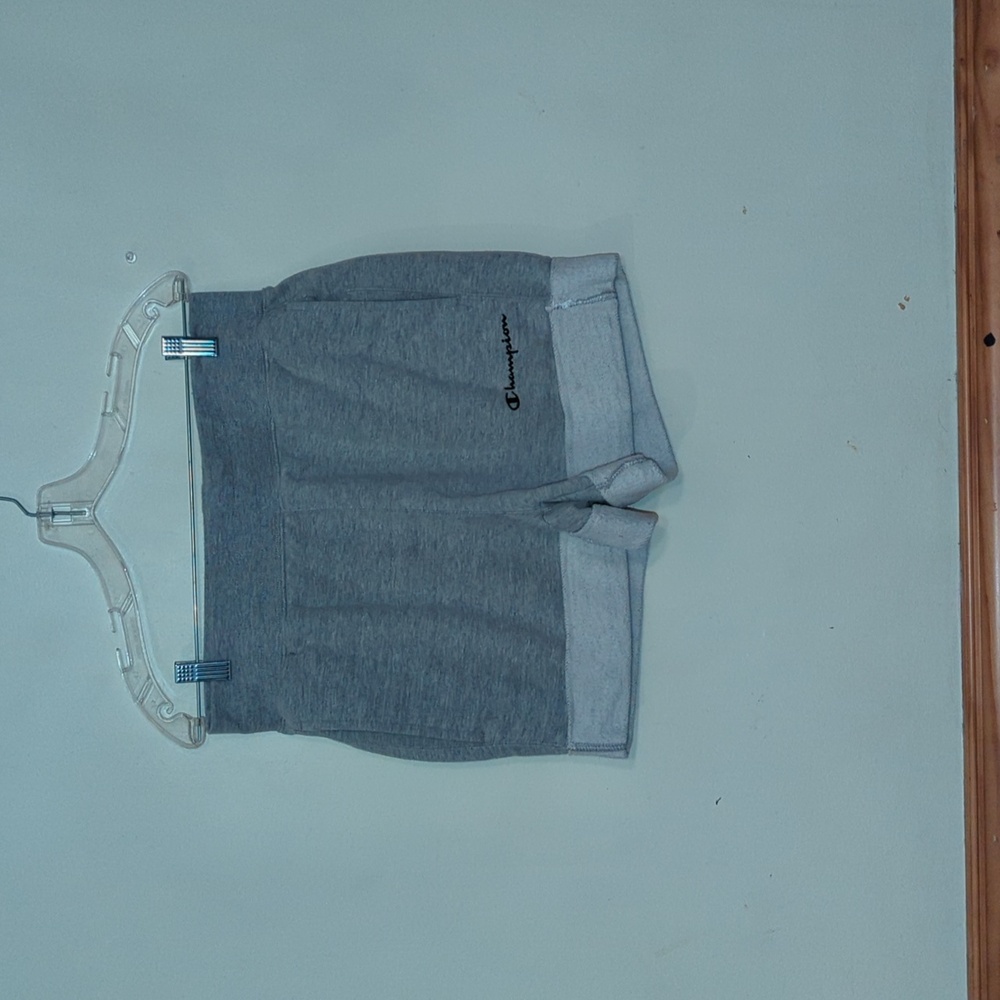 Champion drawstring terry shorts with pockets.